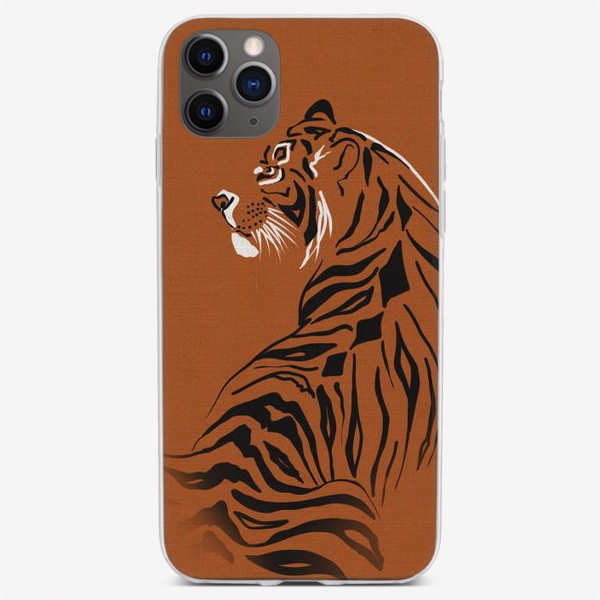 Чехол iPhone «Тигр. Год тигра 2022»