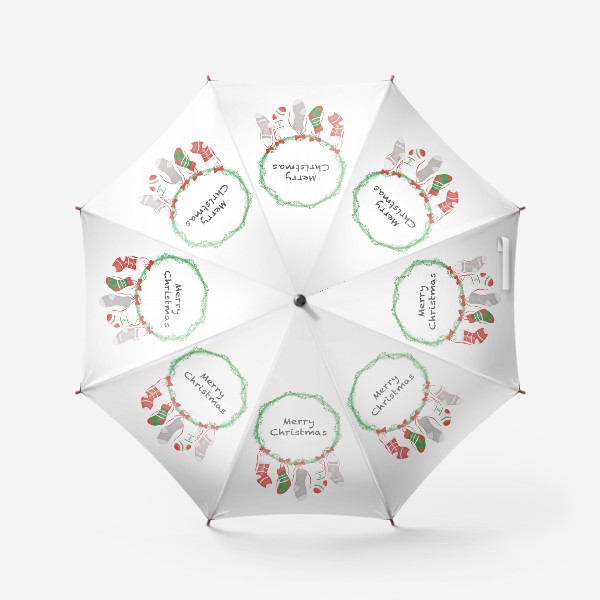 Зонт «Счастливого Рождества »