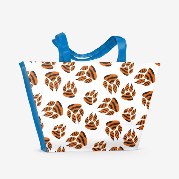Пляжная сумка «Тигровые лапки»