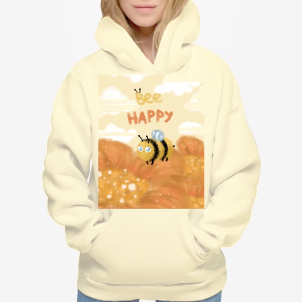 Худи «Bee happy »