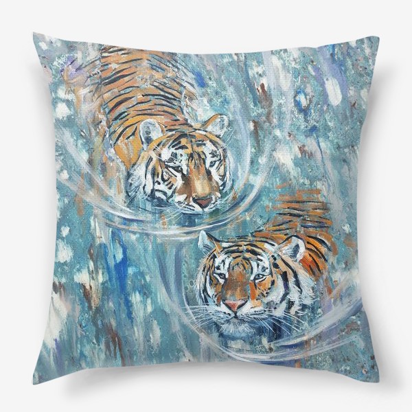Подушка «Тигры»