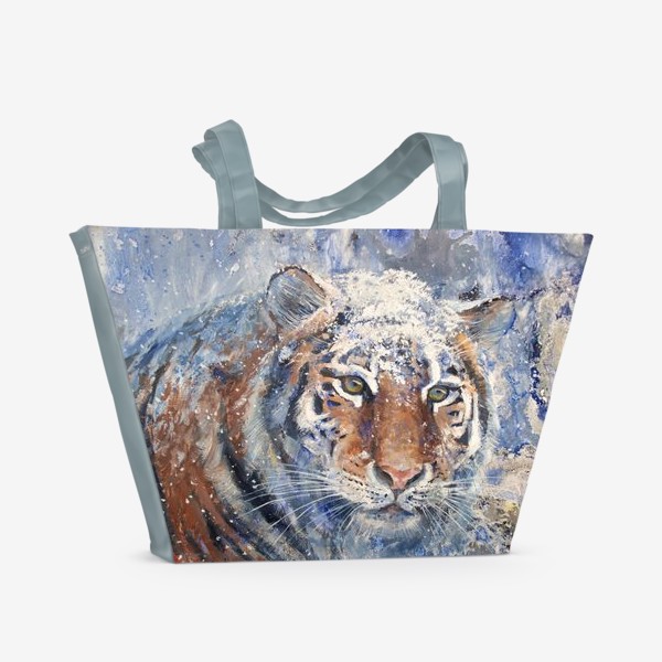 Пляжная сумка «Амурский тигр»