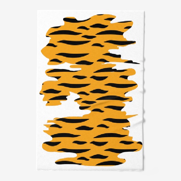 Полотенце «Полосатая шкура тигра»