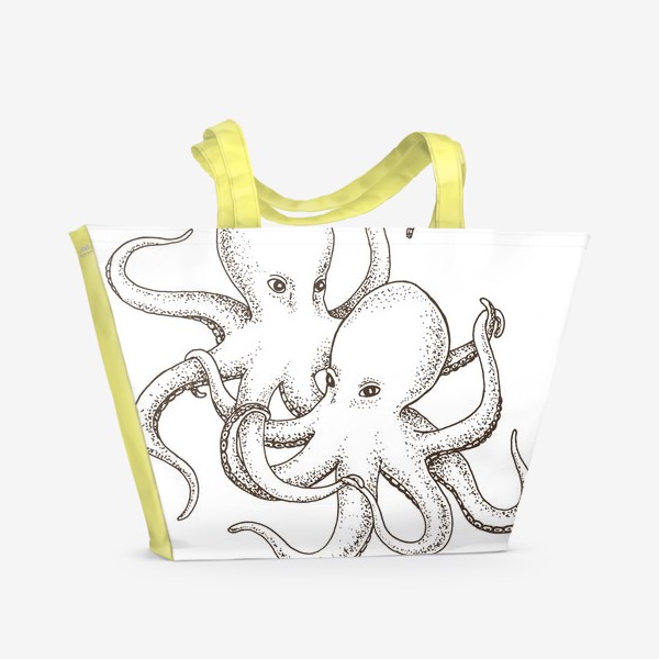 Пляжная сумка «Осьминоги »