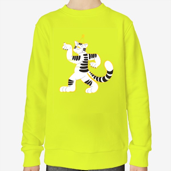 Свитшот «Тигровый танец. Тигр — символ года»