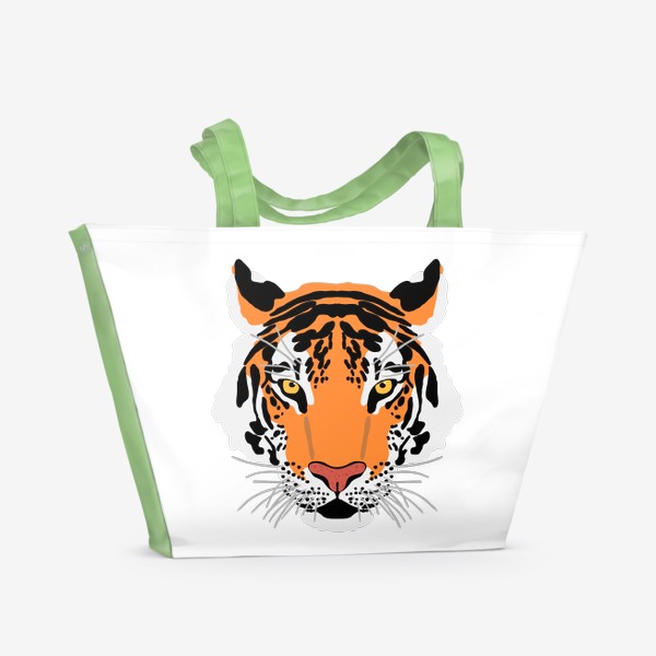 Пляжная сумка &laquo;Год тигра. Тигр. 2022 год&raquo;