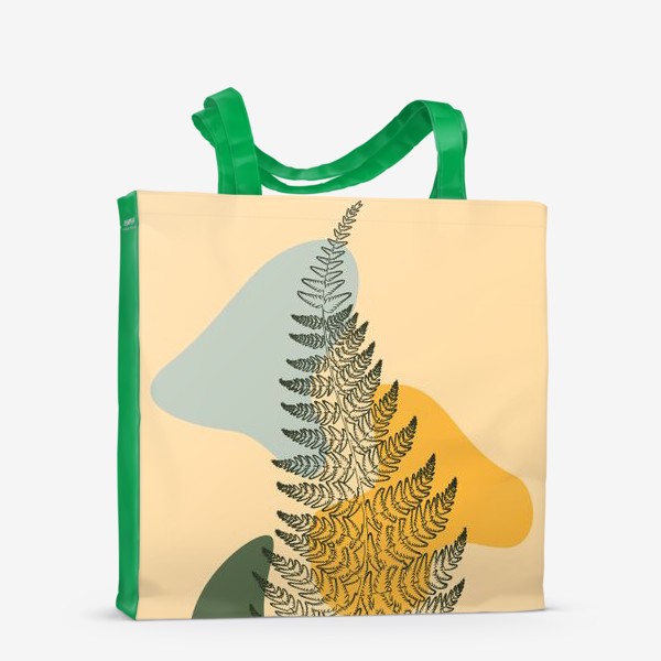 Сумка-шоппер «Растительная абстракция»