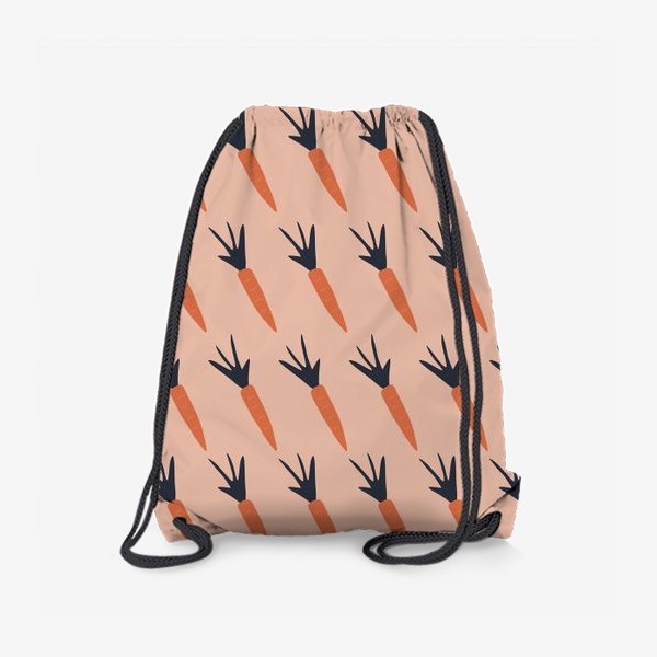 Рюкзак «Абстрактная морковка паттерн»