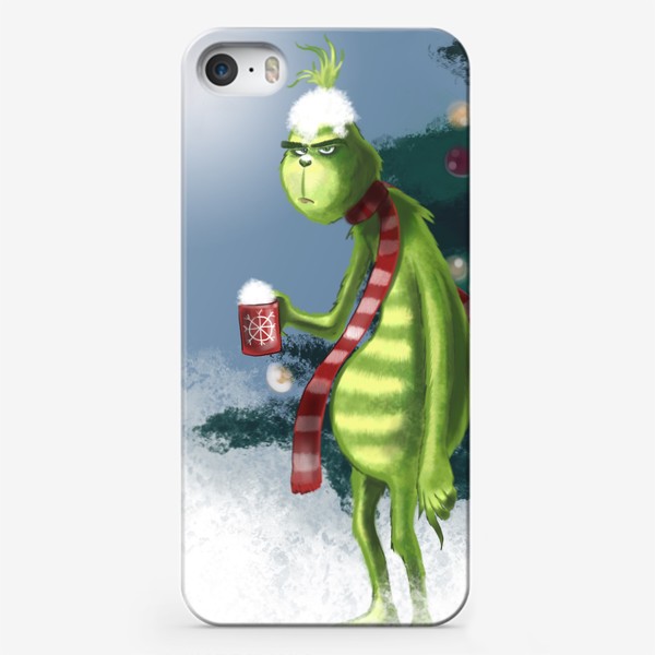 Чехол iPhone «Grinch»