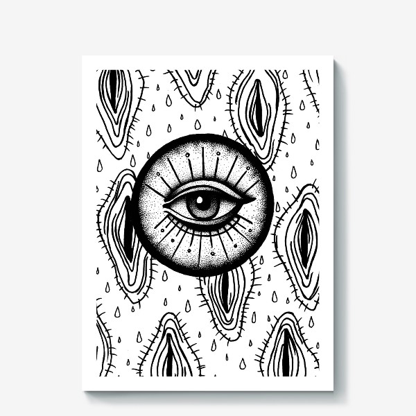 Холст «Всевидящее око»