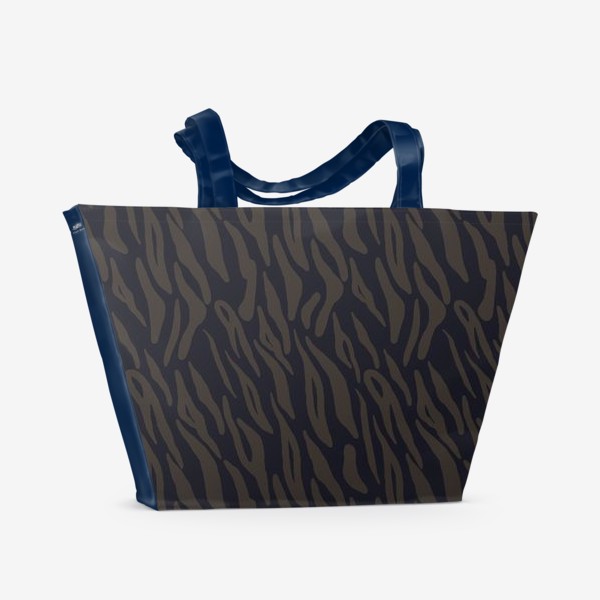 Пляжная сумка «Черный тигр»