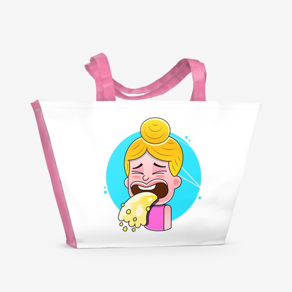 Пляжная сумка «Веселая Девушка»