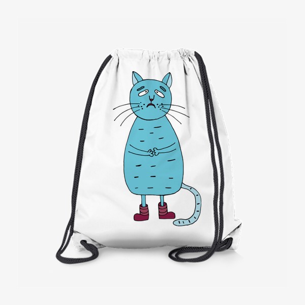 Рюкзак «Печальный кот»