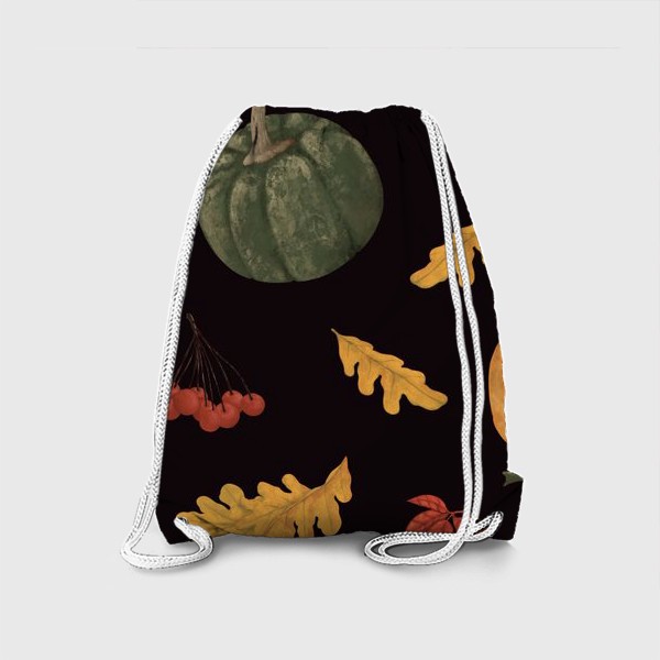 Рюкзак «Тыквы, листья и ягоды»