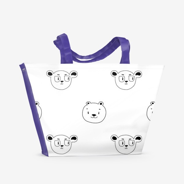 Пляжная сумка «Мишки»