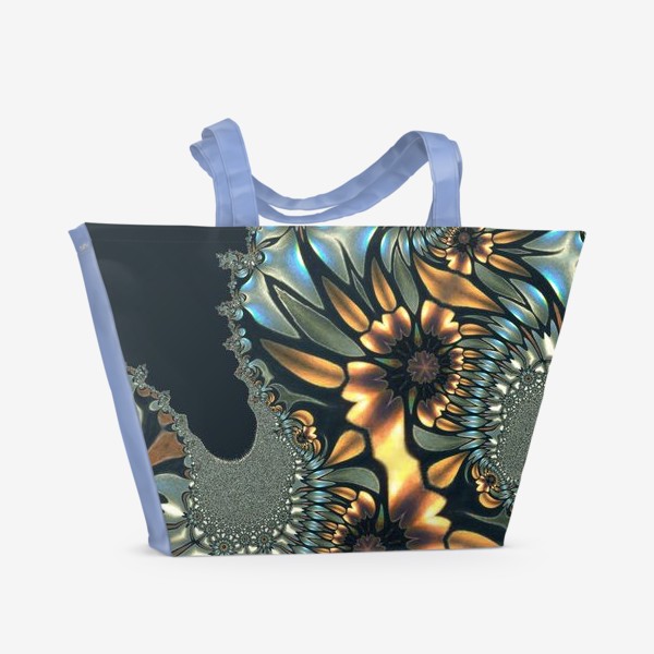 Пляжная сумка «Узор разноцветный»