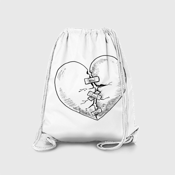Рюкзак «разбитое сердце»