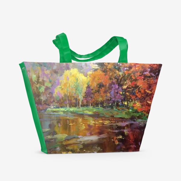 Пляжная сумка «На озере»