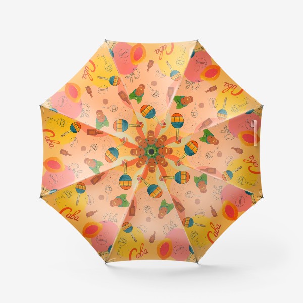 Зонт «Яркая Куба»