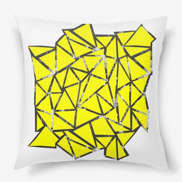 Подушка «Всё косенко в жёлтом»