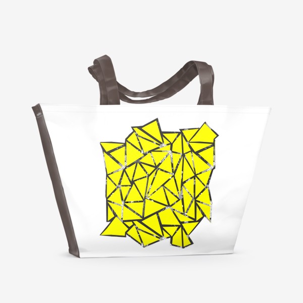 Пляжная сумка «Всё косенко в жёлтом»