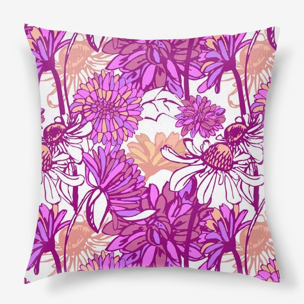 Подушка «Purple blossom»