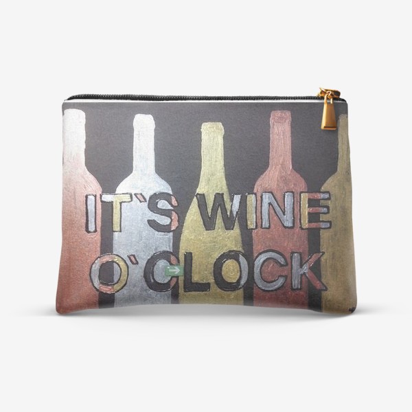 Косметичка «it`s wine o`clock»