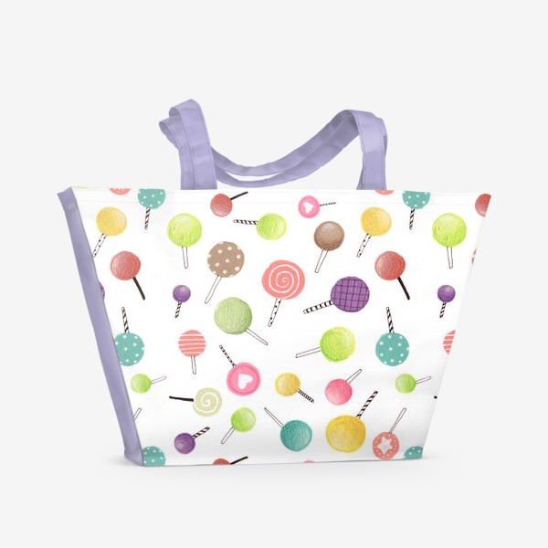Пляжная сумка «lollipops»
