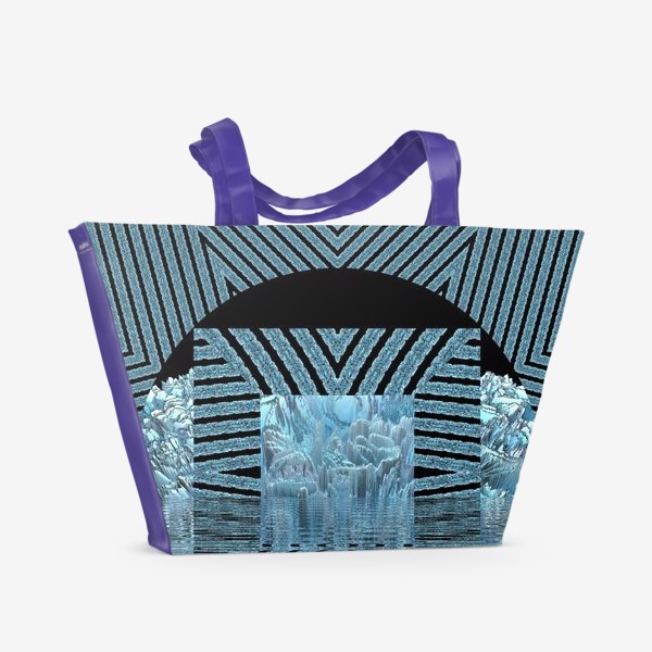 Пляжная сумка «Арка на воде»