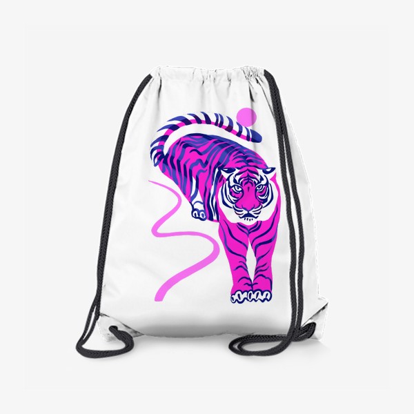 Рюкзак «розовый тигр.»