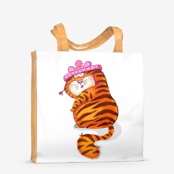 Сумка-шоппер «Дерзкая Рита - символ 2022 года тигра»
