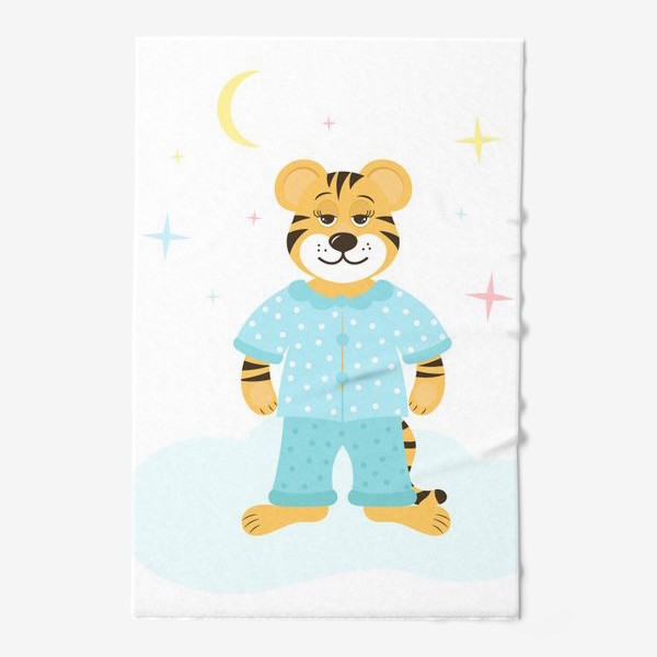 Полотенце «Тигрёнок в пижаме»