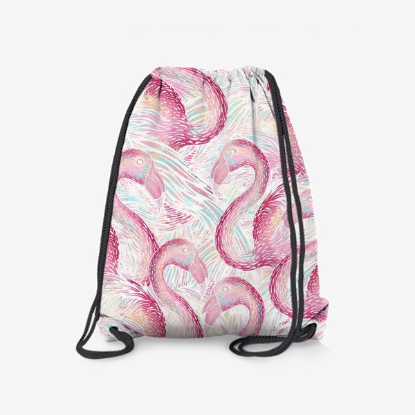 Рюкзак «Фламинго цвета рассвета»