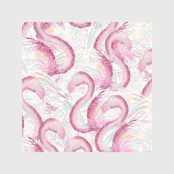 Скатерть «Фламинго цвета рассвета»