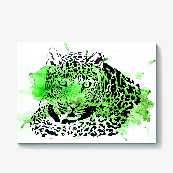 Холст «Леопард»