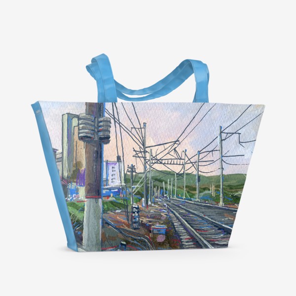 Пляжная сумка «Railway»