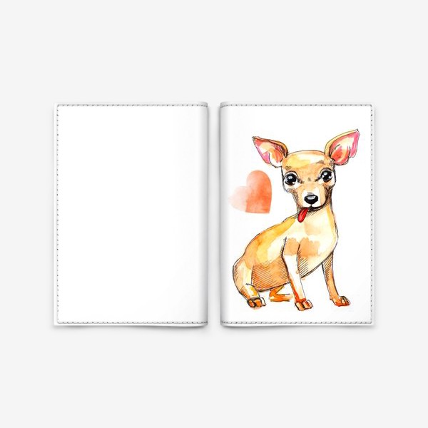Обложка для паспорта «Pam-pam-pam-pa-pa... Chihuahua! »