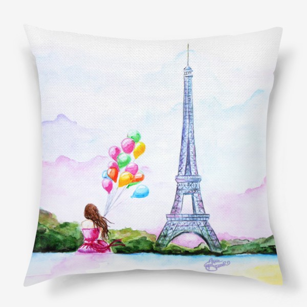 Подушка «Париж. Paris»
