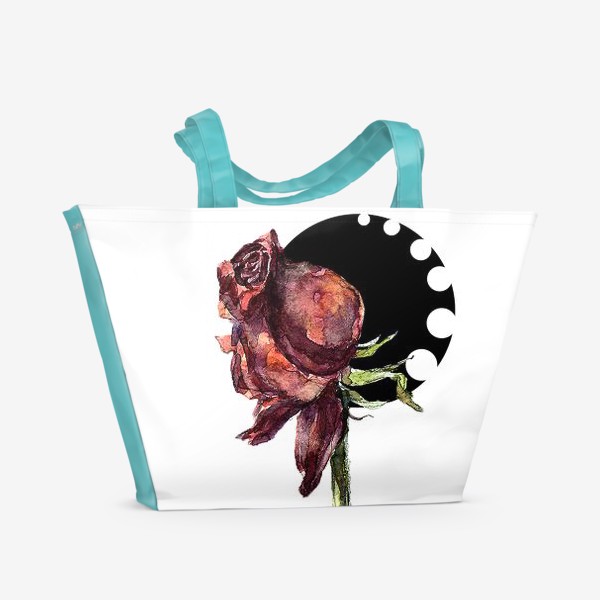Пляжная сумка «Роза-модерн»