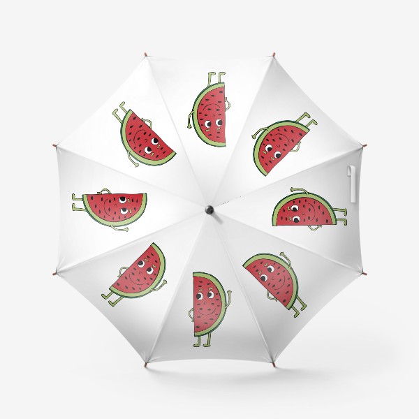 Зонт «Я сладкий и красный арбуз.»