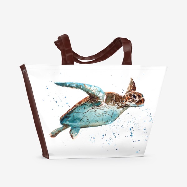Пляжная сумка «Летящая черепаха»