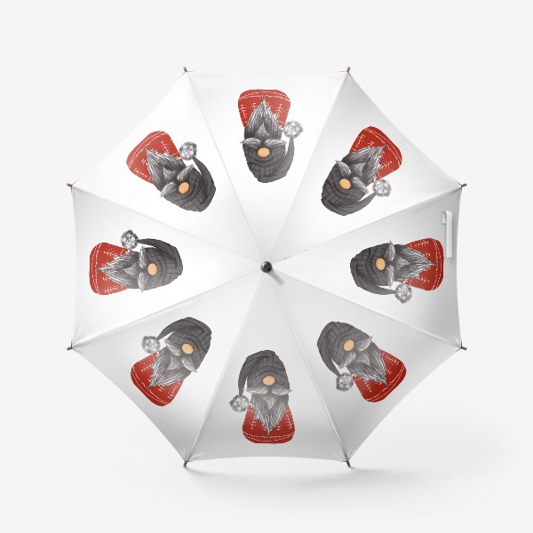 Зонт «Новогодний гном»