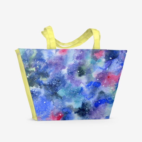 Пляжная сумка «Космос. Абстракция.»