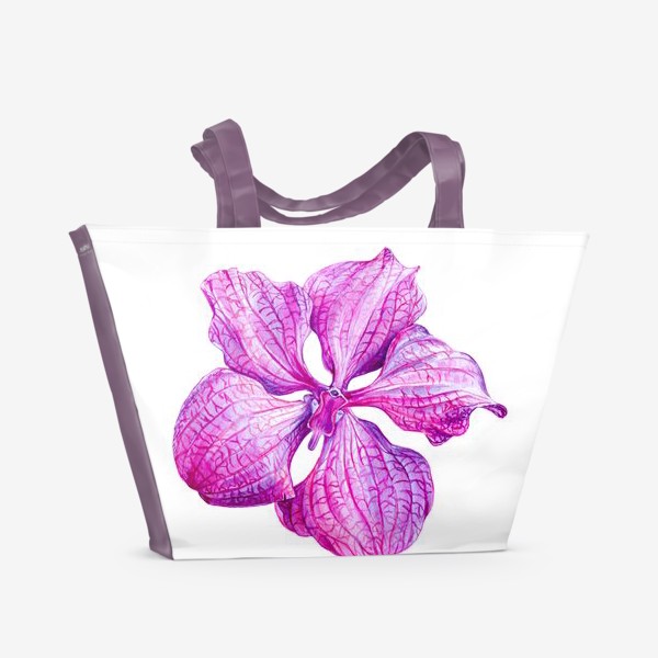Пляжная сумка &laquo;Орхидея Ванда. Orchid&raquo;
