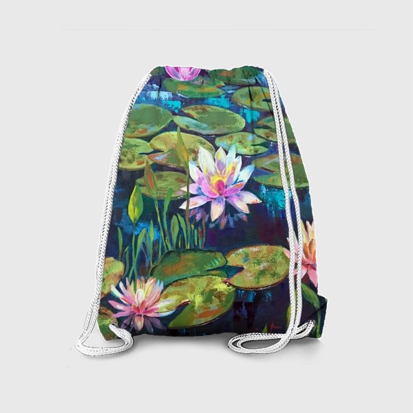 Рюкзак «водяные лилии»