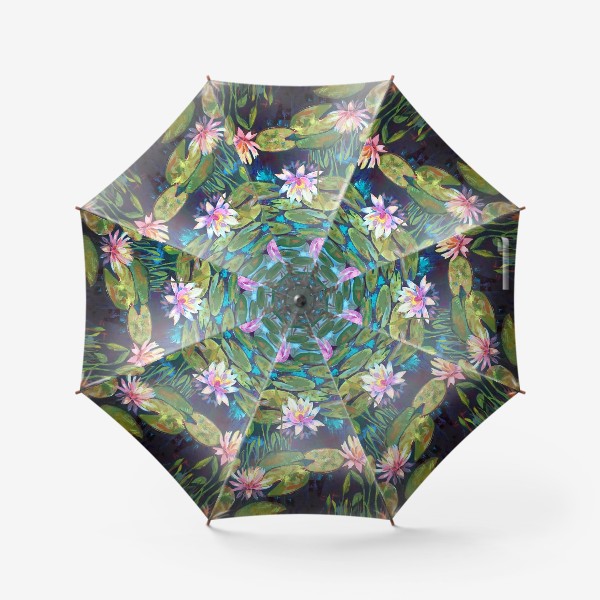Зонт «водяные лилии»