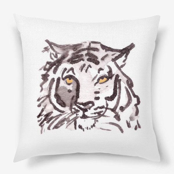 Подушка «голова тигра»