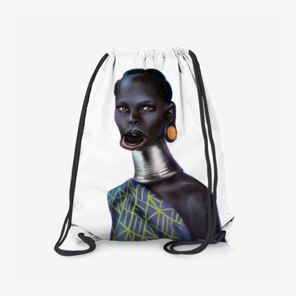 Рюкзак «Красивая негритянка»