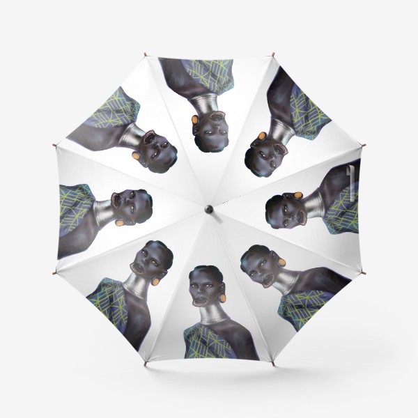 Зонт «Красивая негритянка»