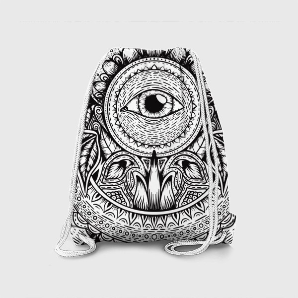 Рюкзак «Всевидящее око. Мандала. Глаз.»